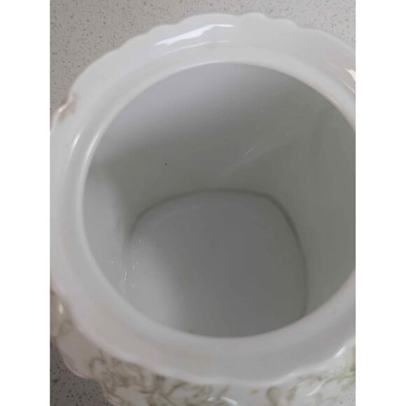 Vintage L Straus & Sons (LS&S) Carlsbad Austria Biscuit Barrel - Picture 5 of 9